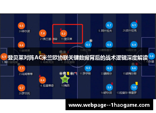 登贝莱对阵AC米兰欧协联关键数据背后的战术逻辑深度解读